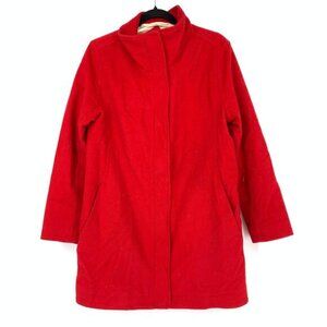 Pendleton Coat Womens Small Jacket Campbell Peacoat Cascade Wool Warm Red